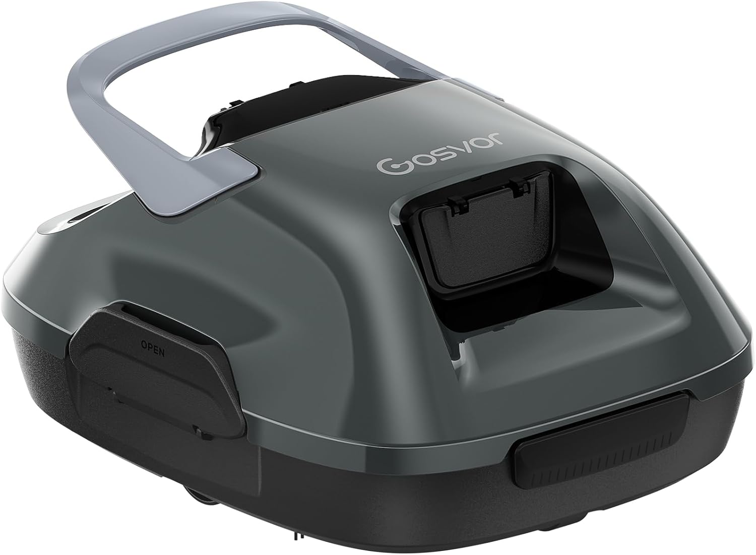 Kabelloser Poolroboter, Poolsauger mit automatischer Parkfunktion, automatische Reinigung mit Laufzeit von 90 Minuten, kompakter Poolreiniger, ideal für 80 m²
