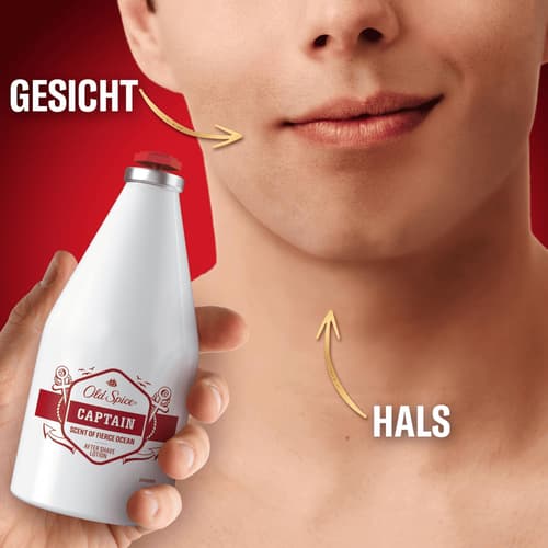 Old Spice Captain After Shave Lotion für Männer