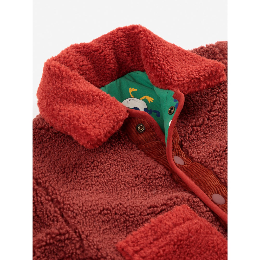Køb Bobo Choses Green La Oca All Over Vendbar Sheepskin Jakke