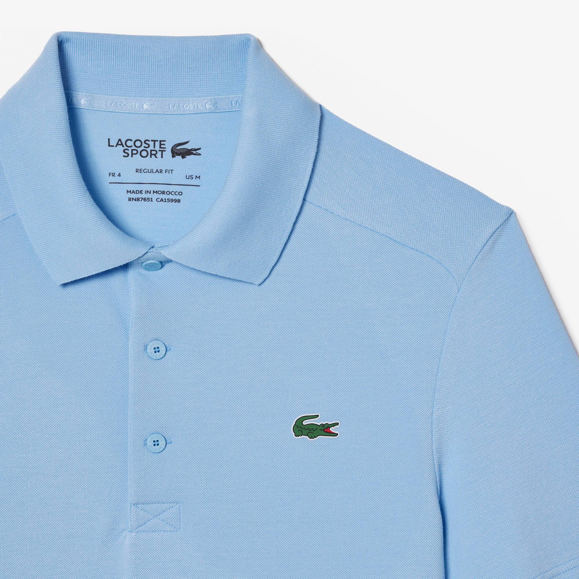 Herren LACOSTE SPORT Golf-Poloshirt aus Baumwollpiqué Kurze Ärmel - Blau - Lacoste - Herren