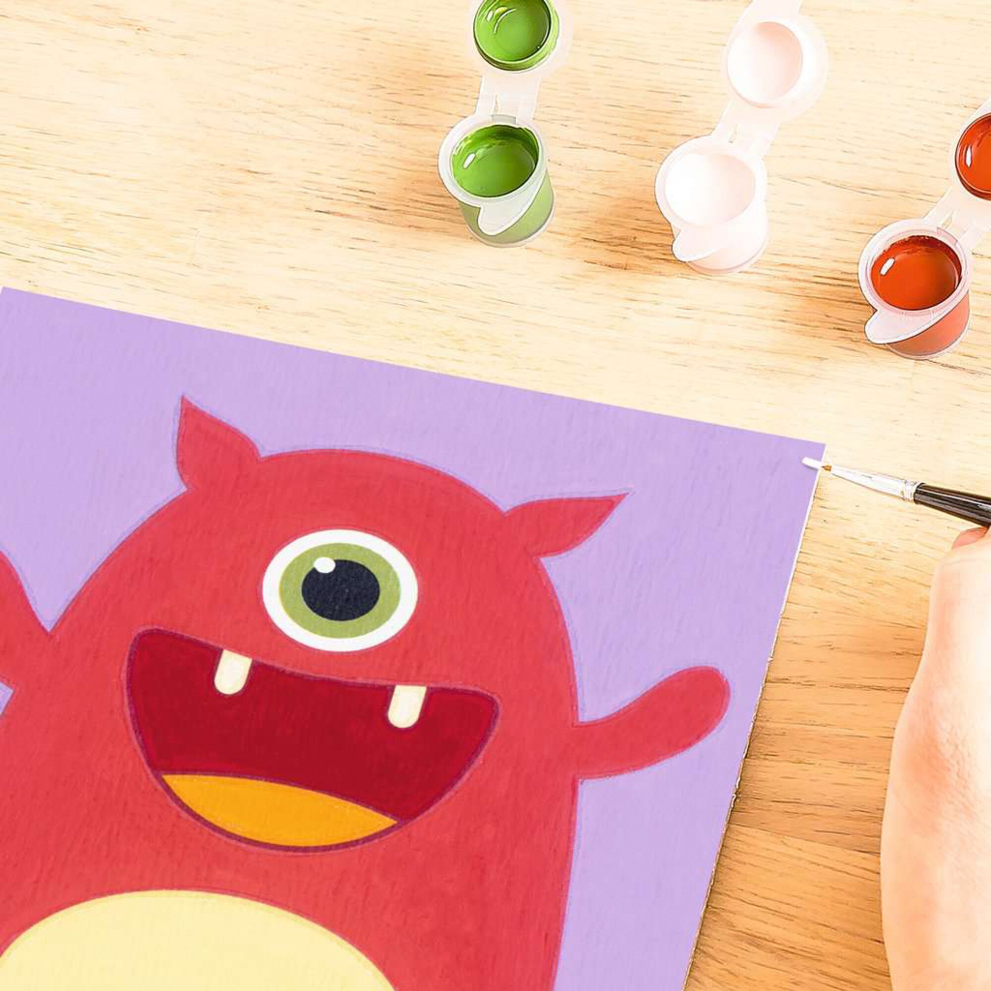Ravensburger Malen Malen nach Zahlen - Rotes Monster
