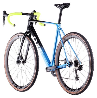 Vélo de Cyclocross Cube Cross Race C:68X TE Shimano Ultegra Di2/GRX Di2 12V 700 mm Bleu Hydrogen Noir Carbon 2025