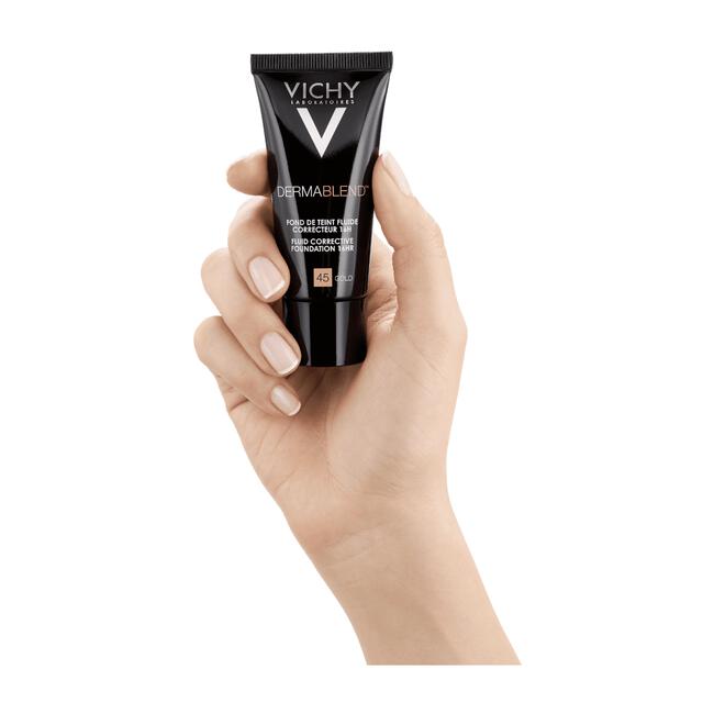 Vichy Dermablend Correctie Foundation nr45 Onzuivere Huid 30 ML