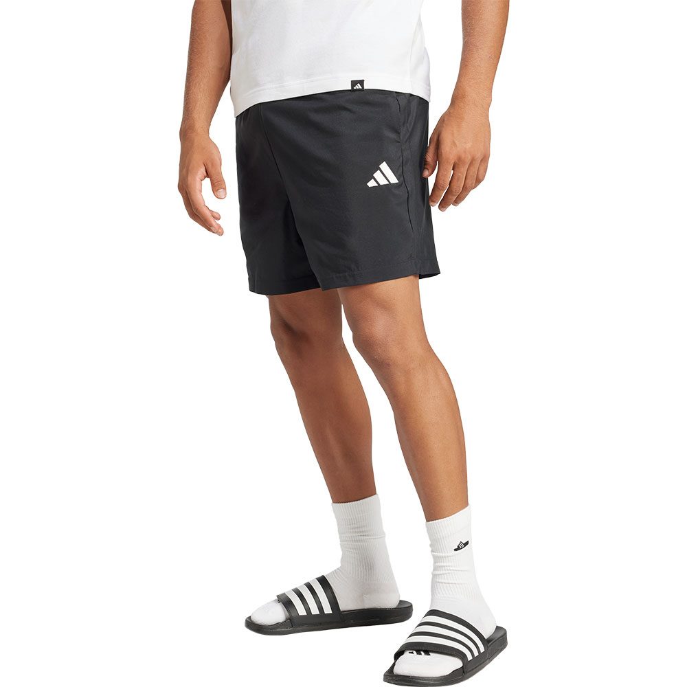 adidas Essentials Small Logo Chelsea Shorts Herren schwarz