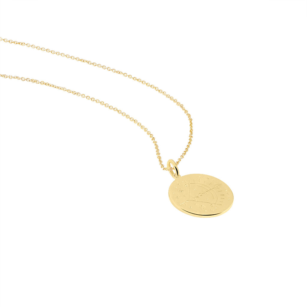 Collier Astro Plaqué Or