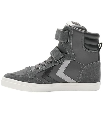 Hummel Støvler - HMLSlimmer Stadil High Jr - Asphalt