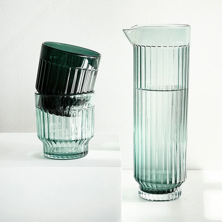 XLBoom - Lima Trinkglas, amber (2er-Set)