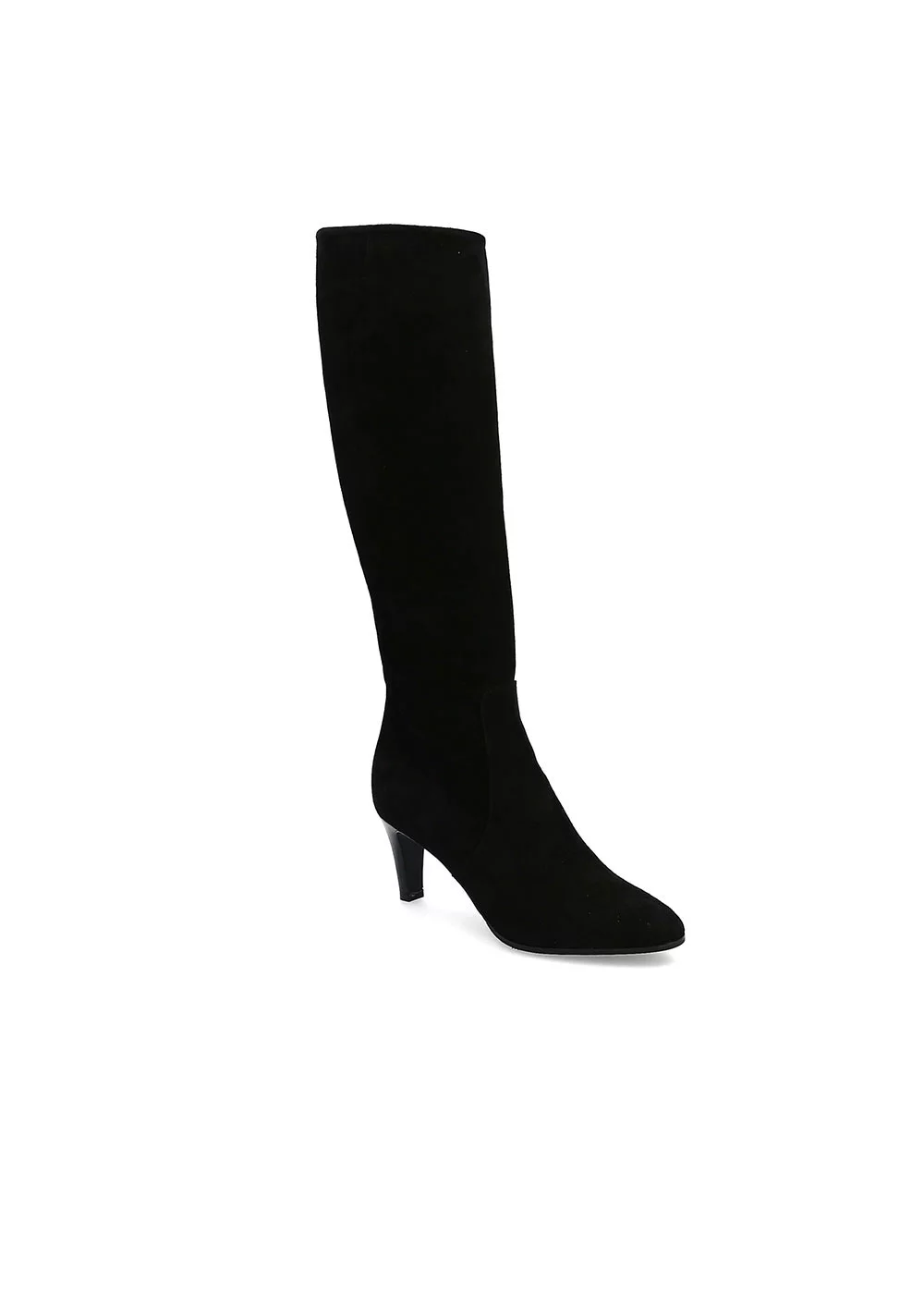 BOTTE SCRIBE VELOURS NOIR