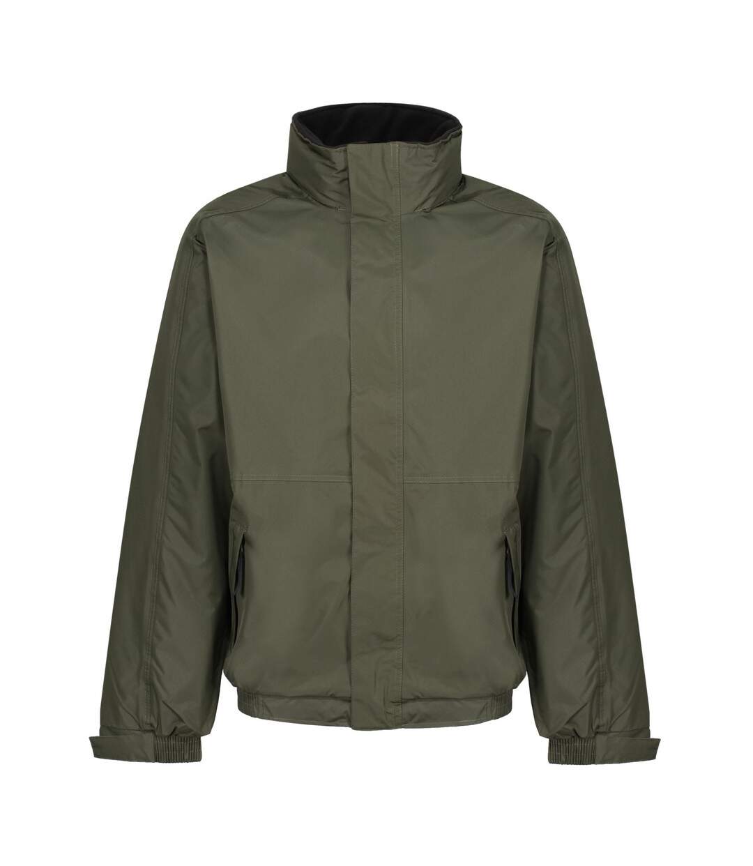 Regatta - Veste imperméable DOVER - Homme (Kaki foncé/noir) - UTRG1425