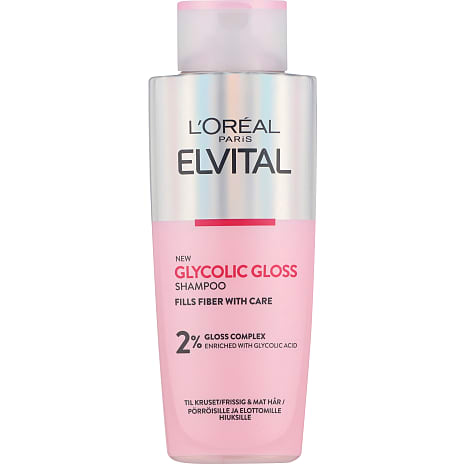 Shampoo m. glykolsyre kruset hår