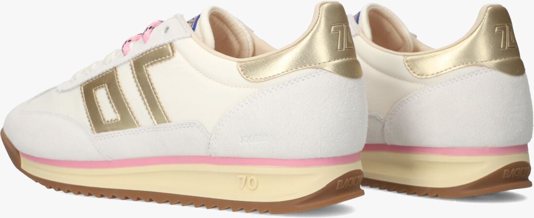 witte back70 lage sneakers jogger