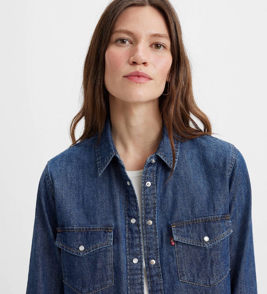 Camisa Western Azul Levi's
