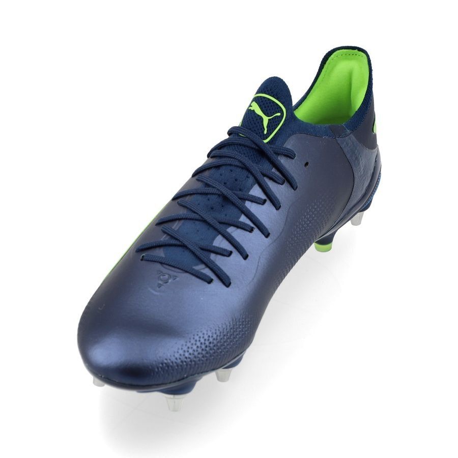 PUMA King Ultimate SG Gear Up - Persian Blue/Vert/Bleu