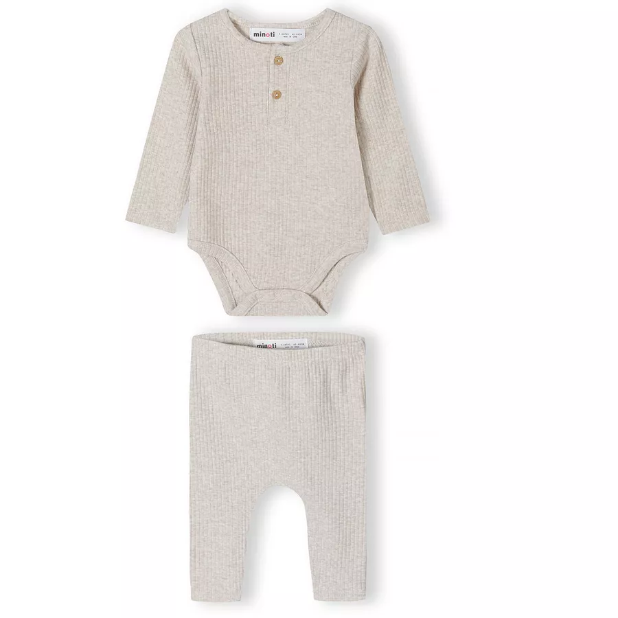 MINOTI Body & Leggings Beige