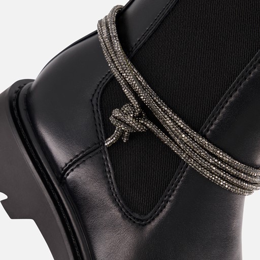 Tamaris Chelsea boots zwart Synthetisch