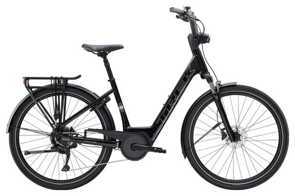 Vélo de Ville Électrique Trek Verve  2 Lowstep 400wh Shimano Cues 9V Noir Gen.3