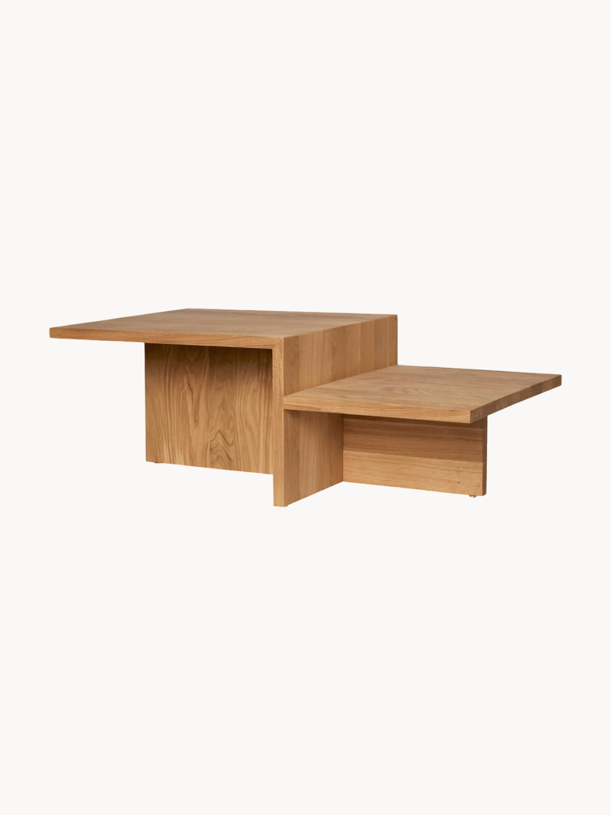Salontafel Distinct van eikenhout