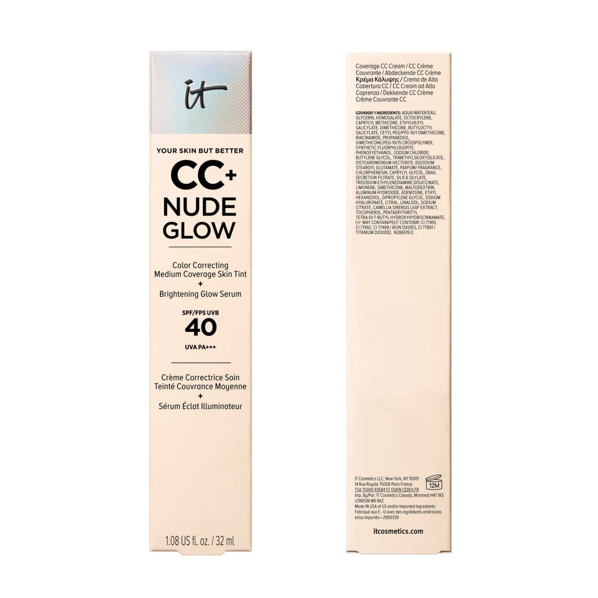 It Cosmetics Your Skin But Better™ Cc+ CC Crème Correctrice illuminatrice
