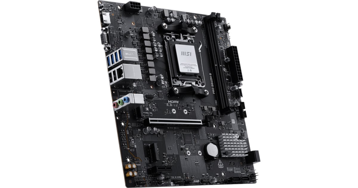 MSIPRO B840M-B socket AM5 moederbord