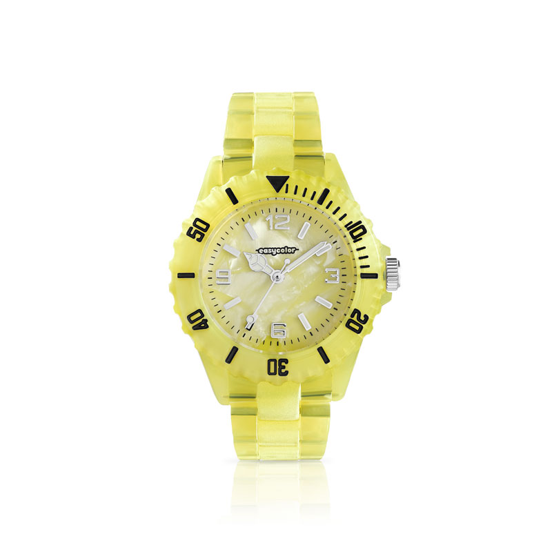 Montre femme bracelet plastique