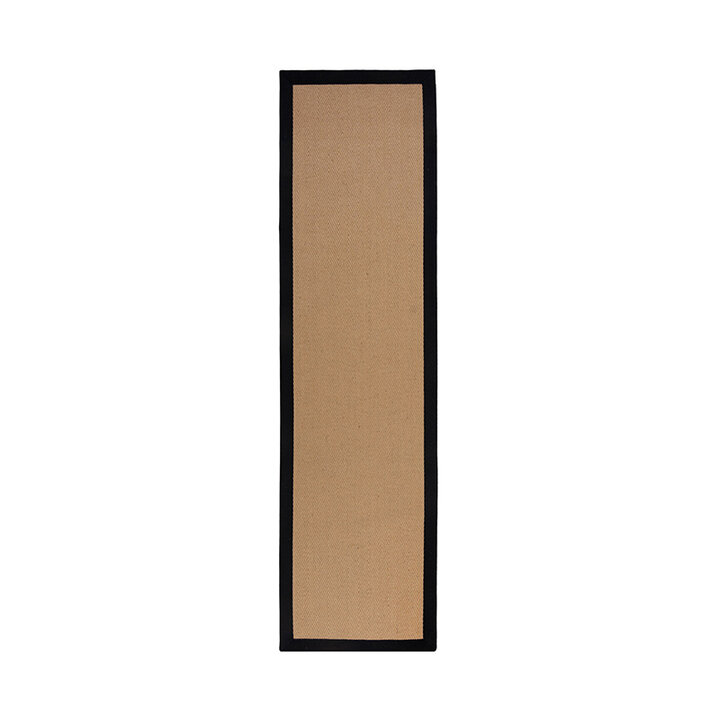 Jute loper - Herro Naturel/Zwart