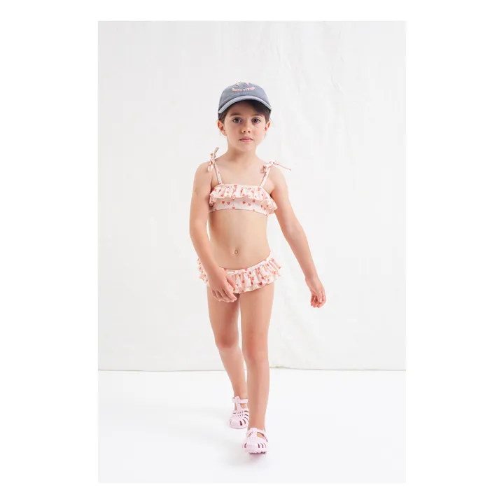 Tocoto Vintage Maillot de Bain Cœur | Rose pâle