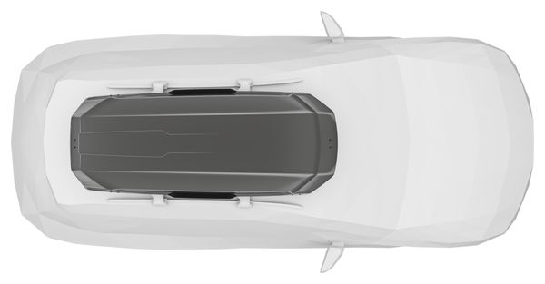Coffre de Toit Thule Motion 3 XL Low (400 L) Gris Titan Glossy