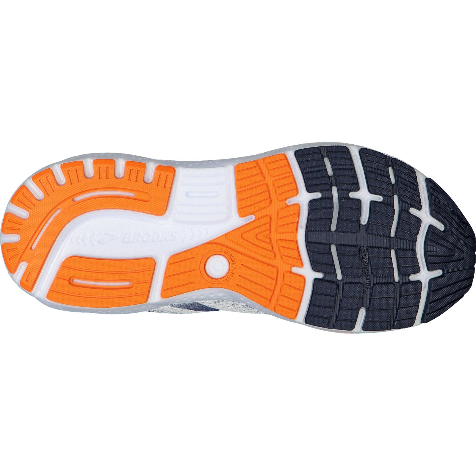 Brooks Herren-Laufschuh Ghost 16 weiss, 45