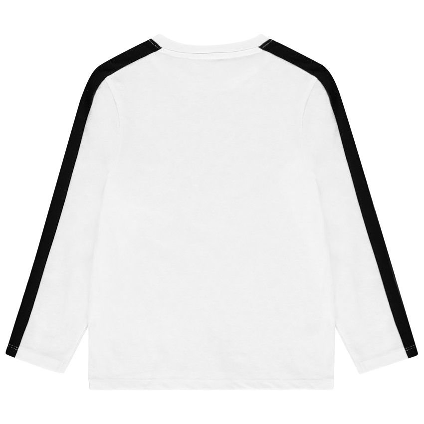 T-shirt manches longues en coton bio print Star Wars pour enfant garçon - Blanc