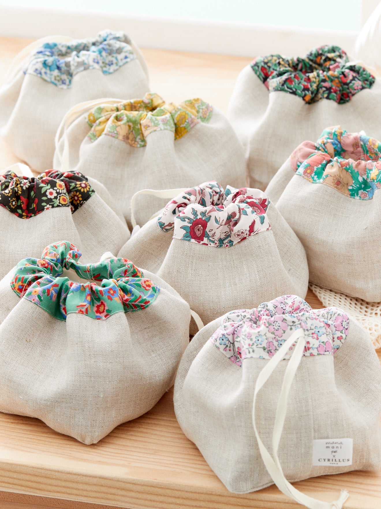 Kit lingettes lavables Bébé - ManaMani X Cyrillus