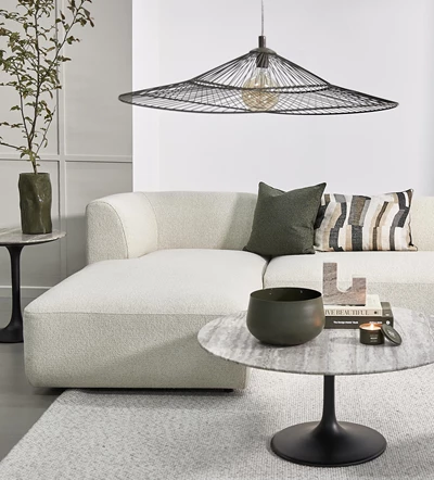 Solvei venstrevendt sofa med chaiselong