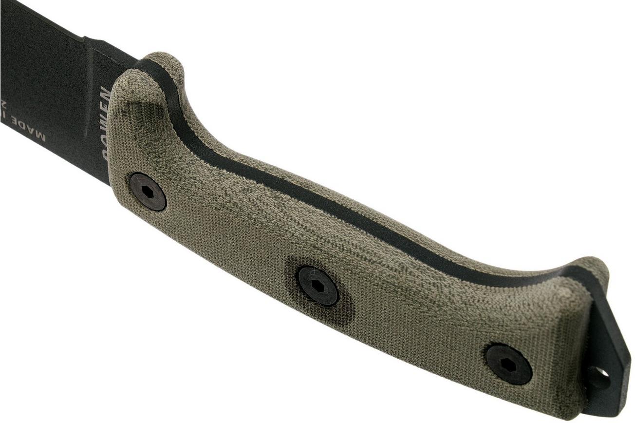 ESEE Junglas Tactical Gunsmoke survivalmes kydex schede   MOLLE-back