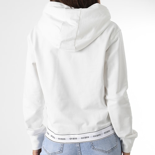 Sweat Zippé Capuche Femme O3YQ00-KBS91 Beige Clair