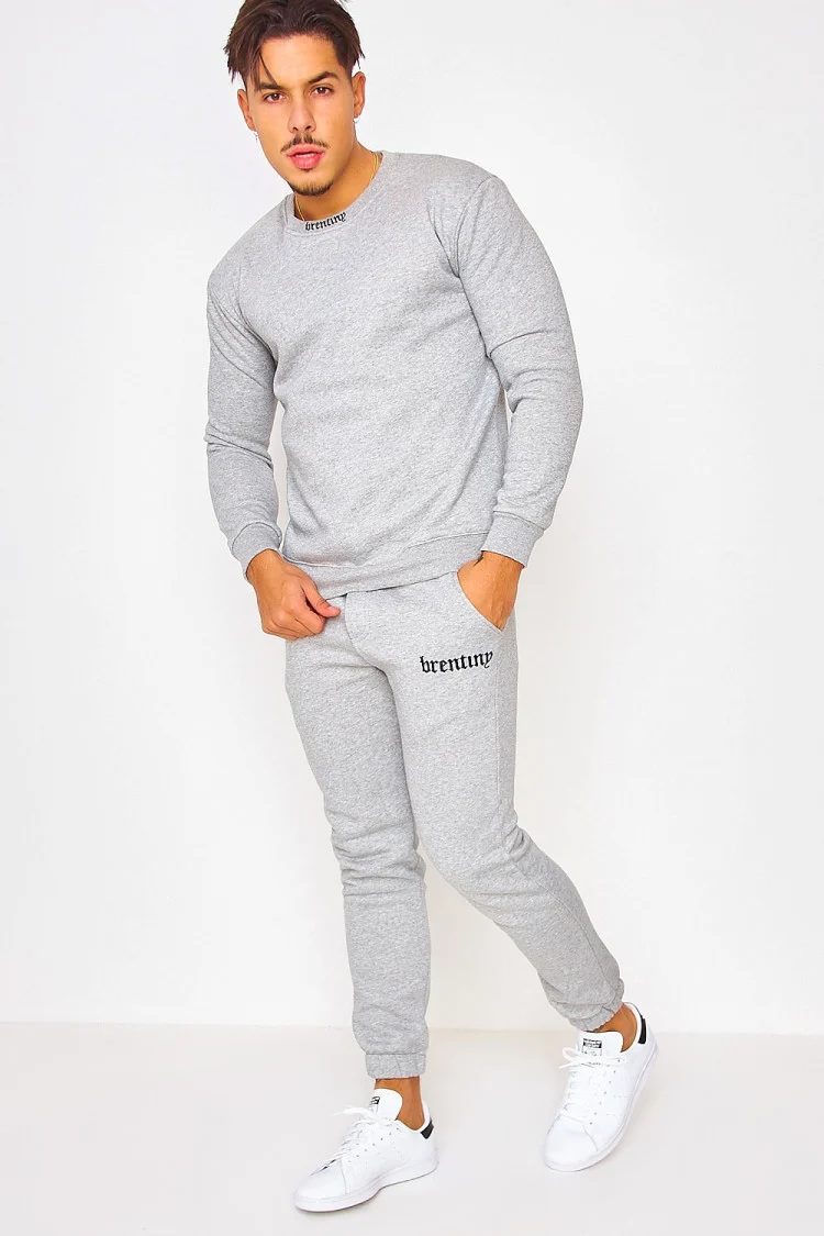 Pantalon de jogging gris Brentiny