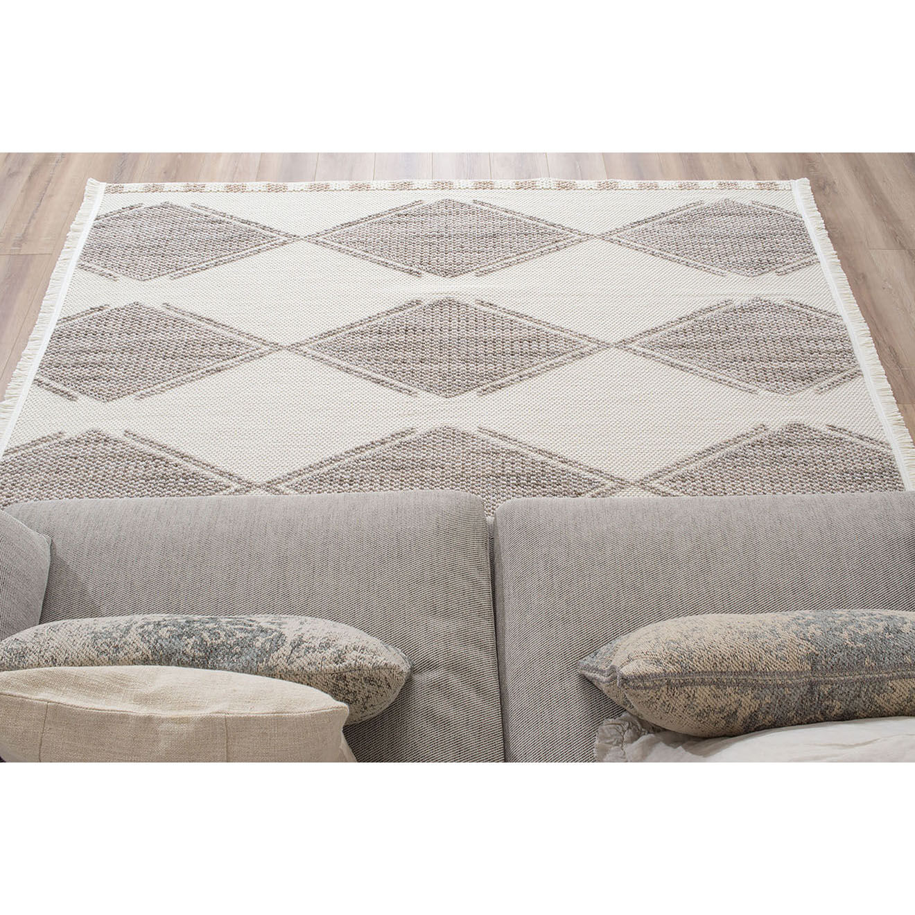 Nazar Rugs Tapis Bali 730 crème - 80x150 cm