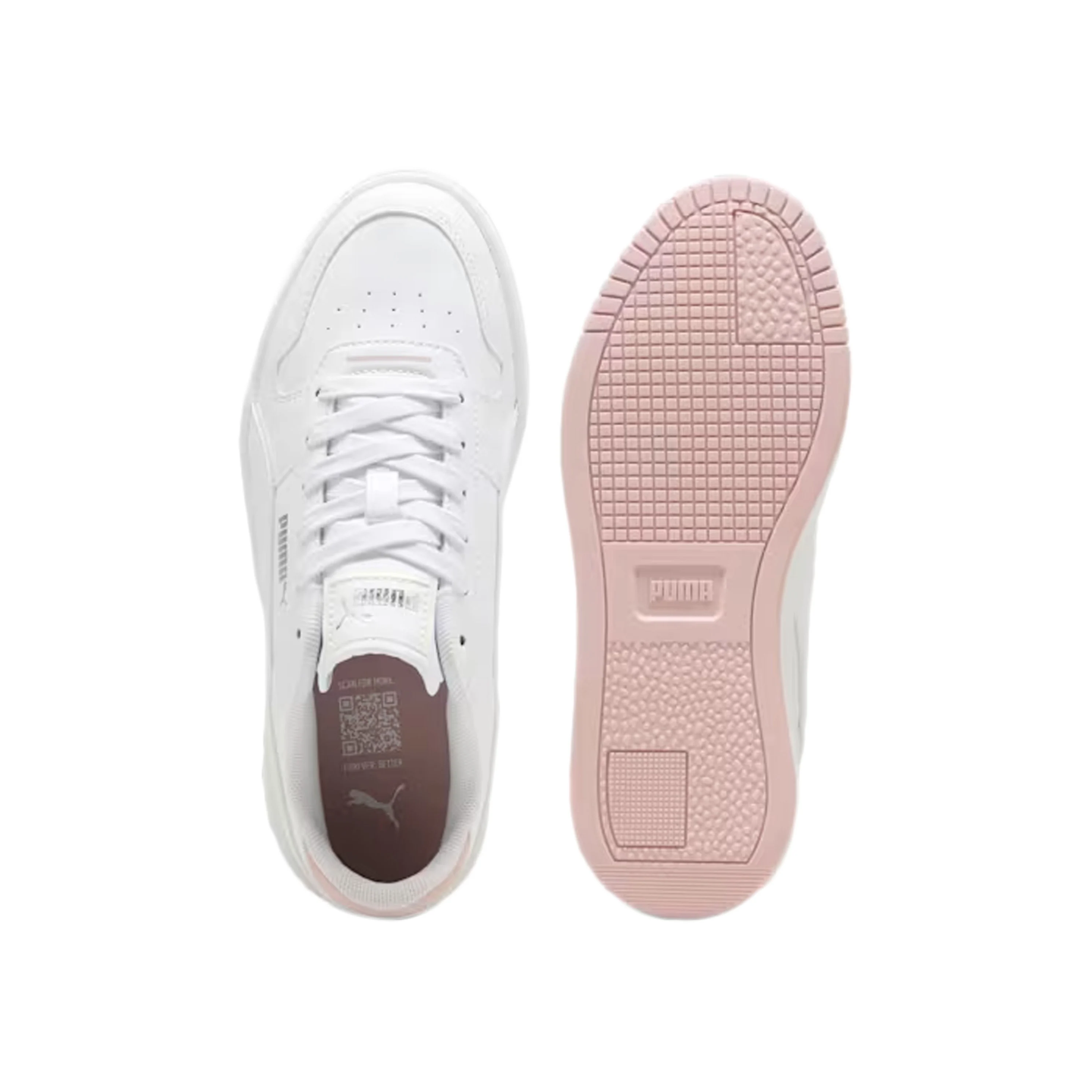 Basket basse à lacetsjunior carina street holo 2 | Blanc