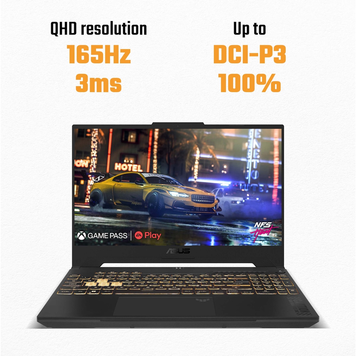 Asus TUF Gaming FX507 i7-13H/16/1000/4060 15,6” bærbar gaming-PC