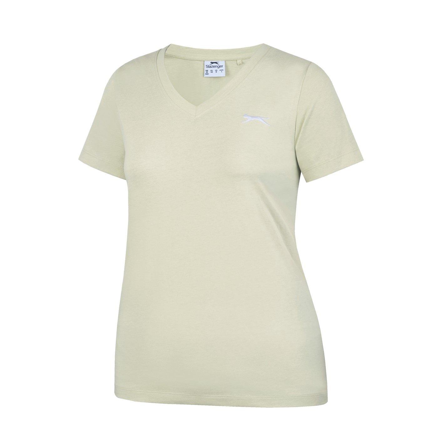 Slazenger Ladies V Neck Tee Shirt