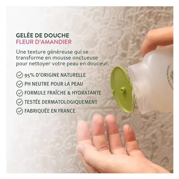Le Petit Olivier - Gel de Banho - Flor de Amêndoa - Sem Sabão 500ml