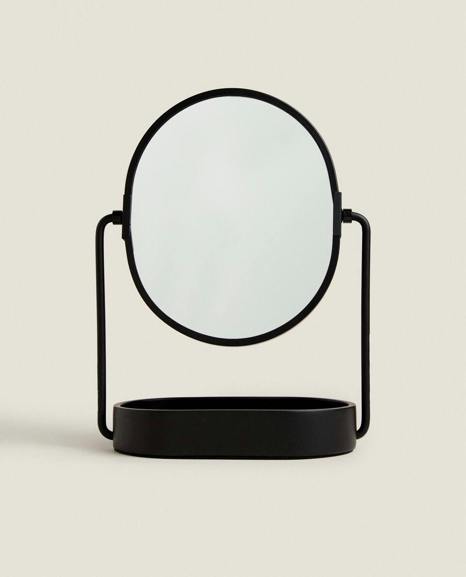 ESPELHO DE MESA DE RESINA