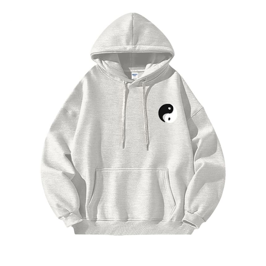 Kupyd - Yin Yang Loose Fit Hoodie