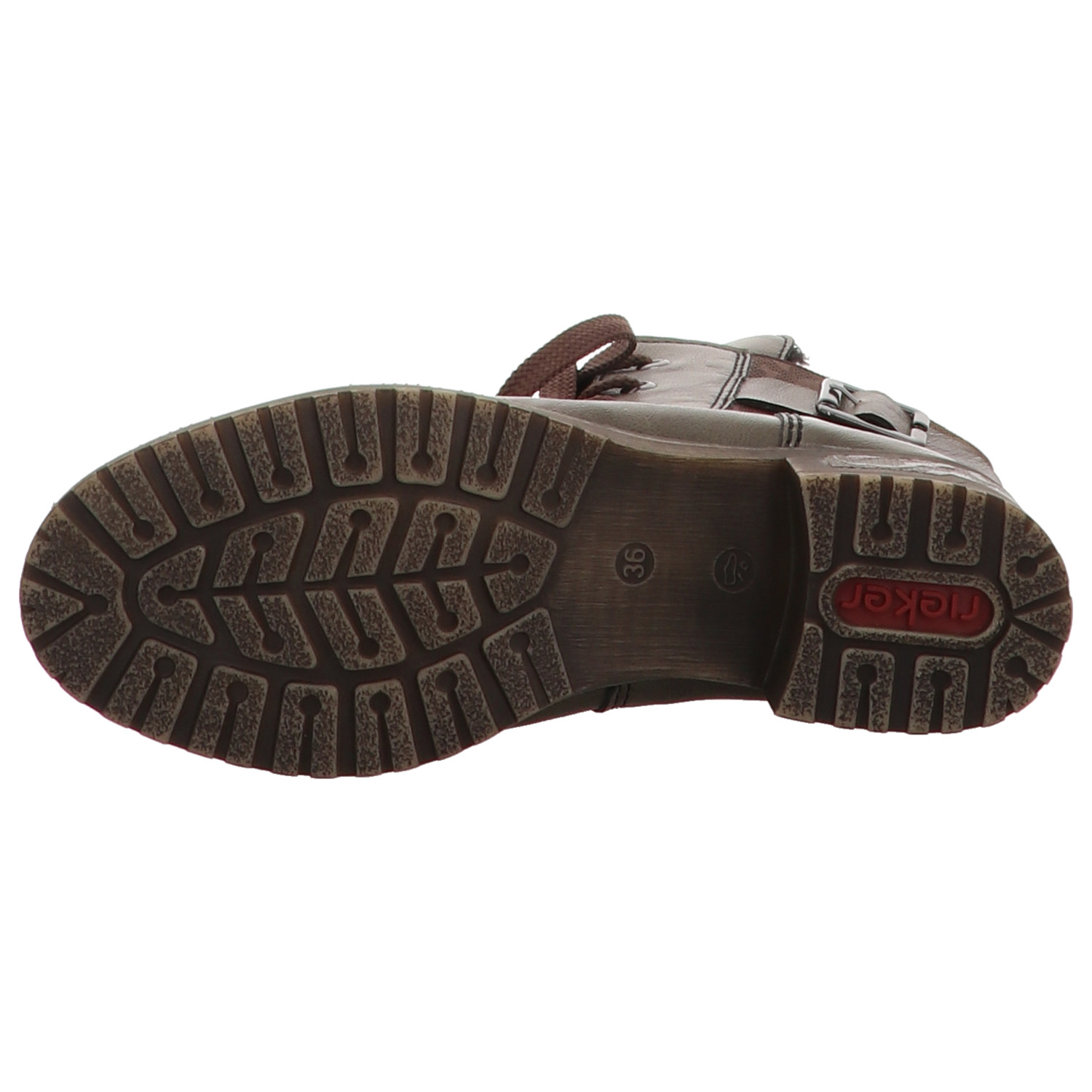 Rieker Schnürstiefel grün