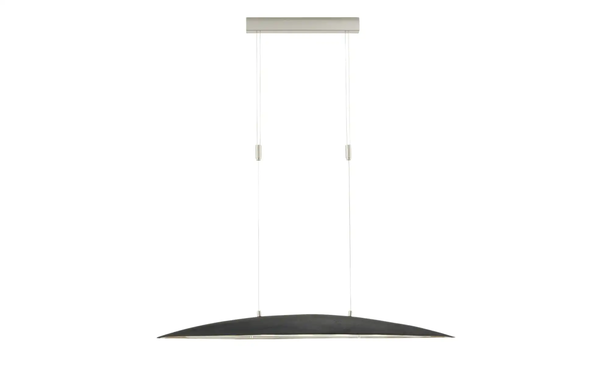 Fischer-Honsel LED-Pendelleuchte, schwarz matt/ antik mit Dimmer