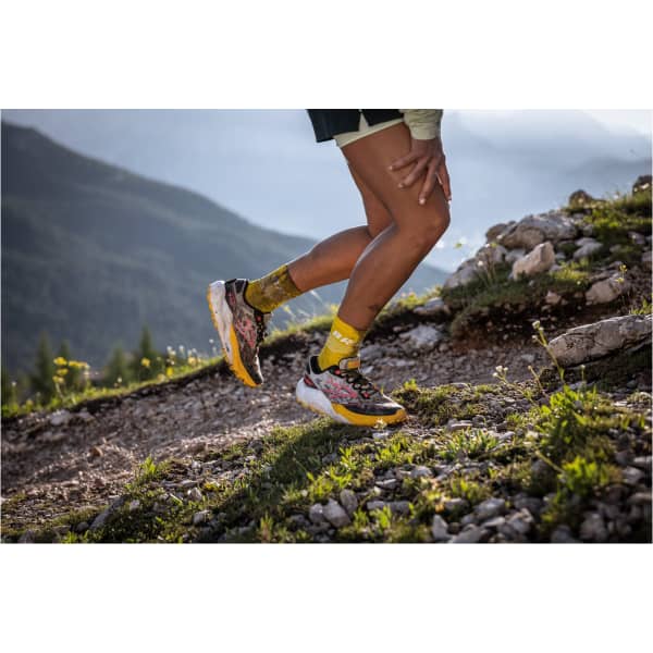 Chaussure trail BROOKS CALDERA 7 W LUNAR ROCK/LEMON CHROME/BLACK