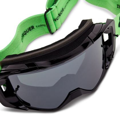 Masque cross Fox VUE - A1 50TH LIMITED EDITION 2024 - Vert / Bleu