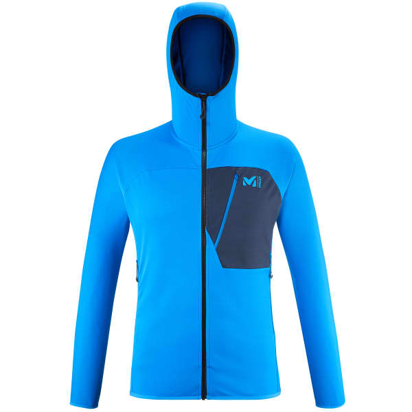 Veste polaire randonnée MILLET LOKKA HOODIE III M ELECTRIC BLUE/SAPHIR