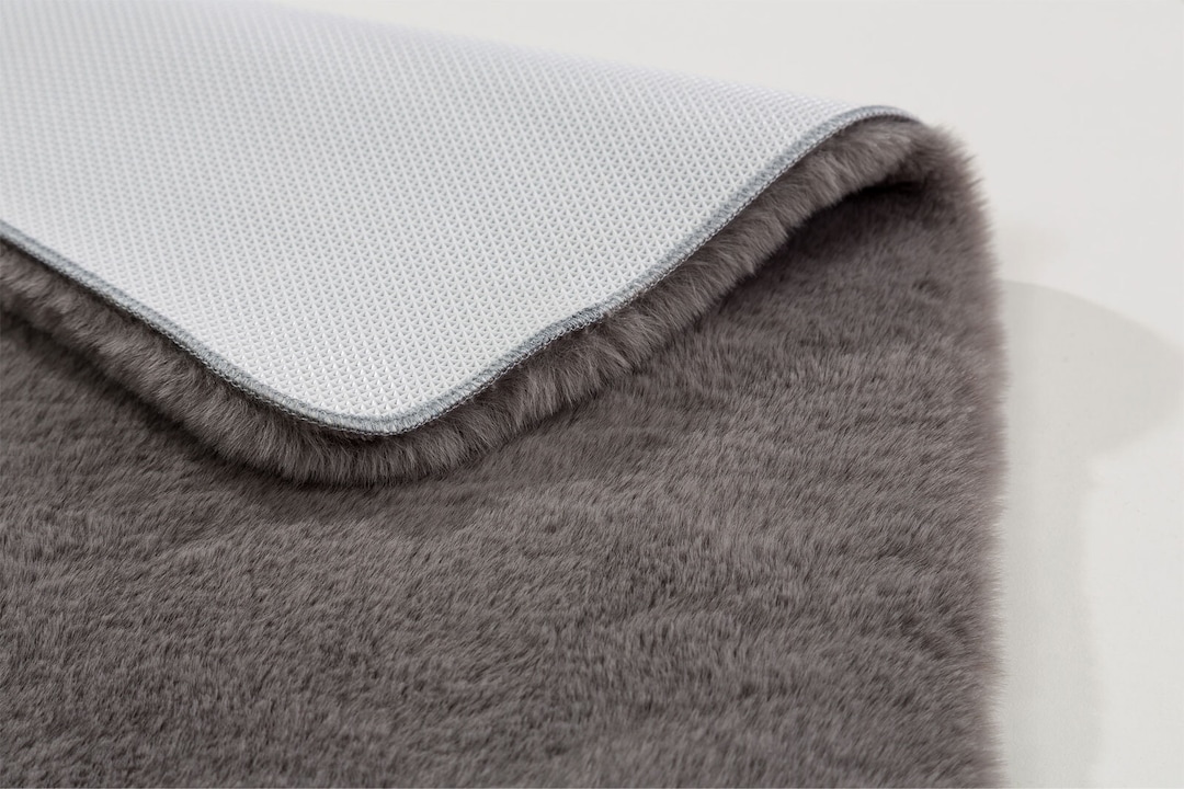 SCHÖNER WOHNEN-Kollektion Badteppich BALI 67 x 110 cm grau