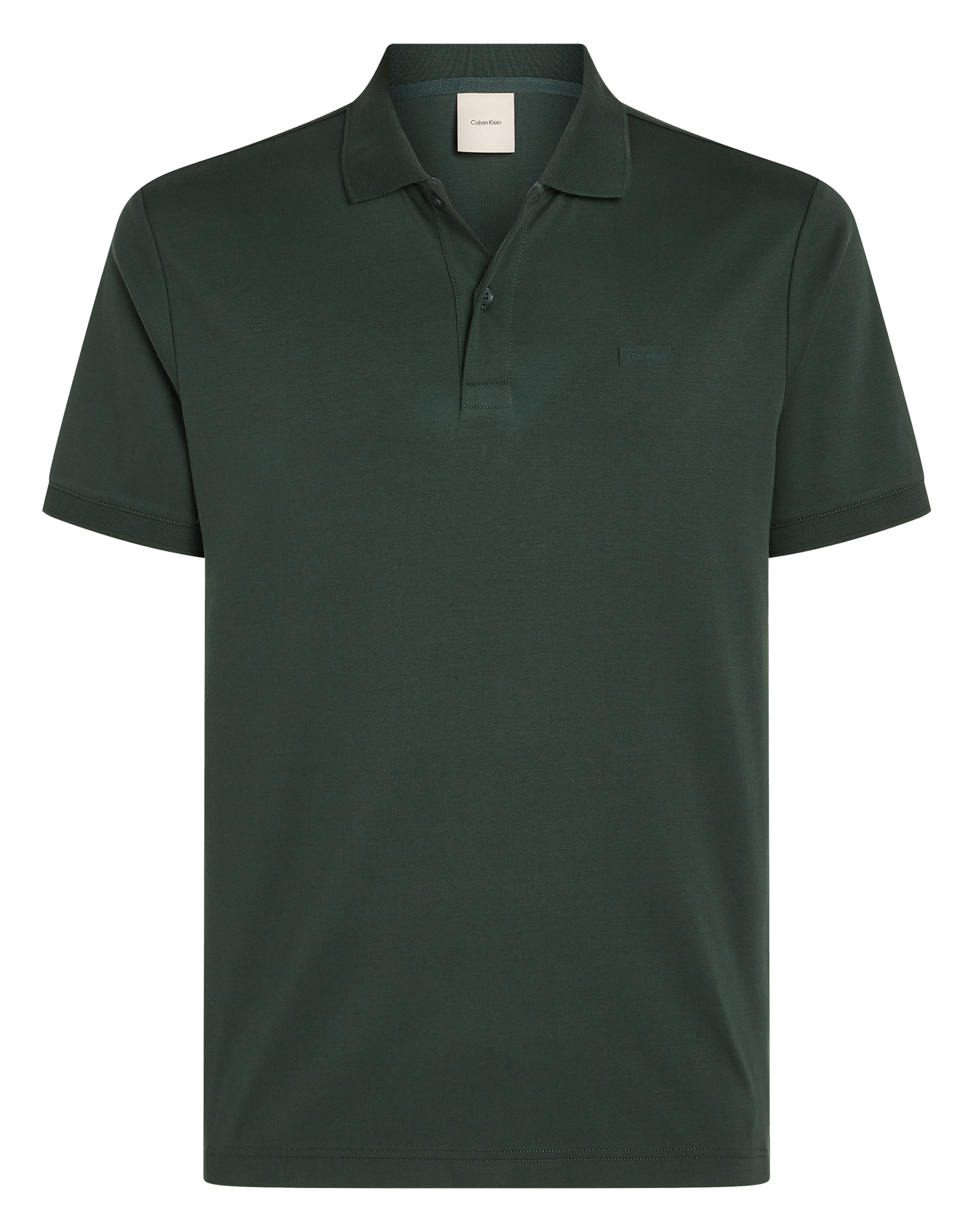 Polo slim-fit en coton | Vert