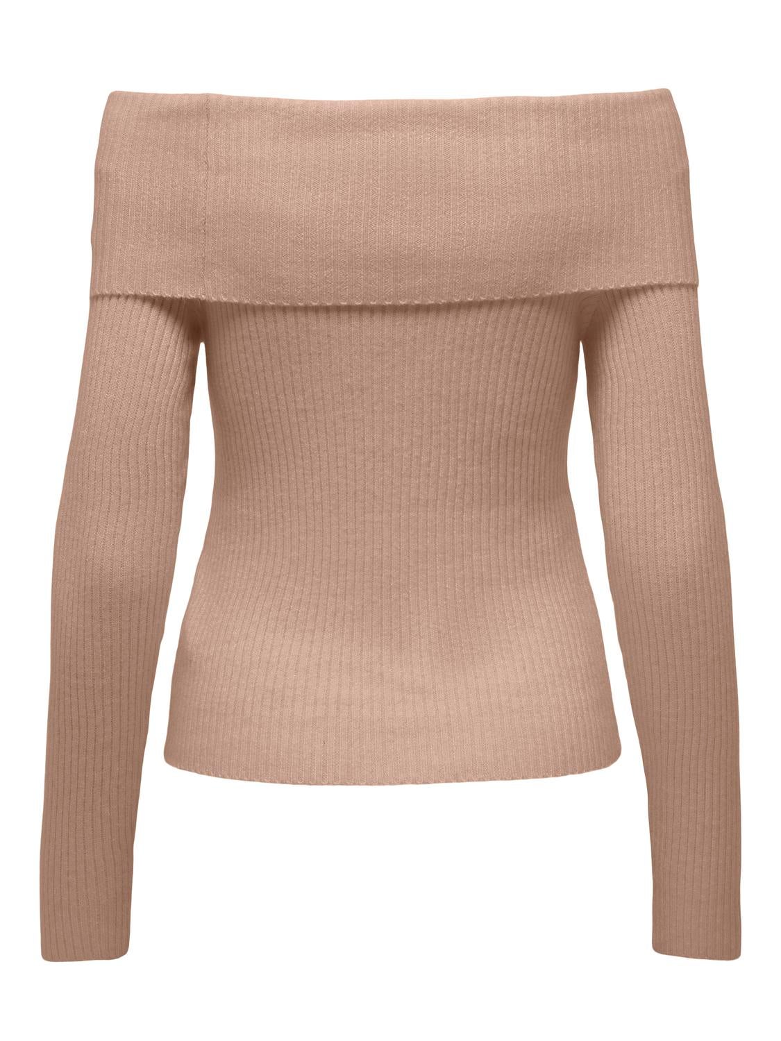 ONLKATIA Strickpullover Warm Taupe