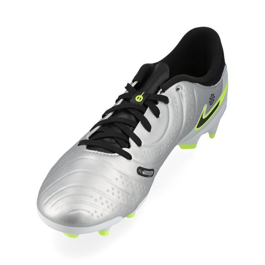 Nike Tiempo Legend 10 Academy MG Mad Voltage - Argenté/Noir/Jaune Fluo